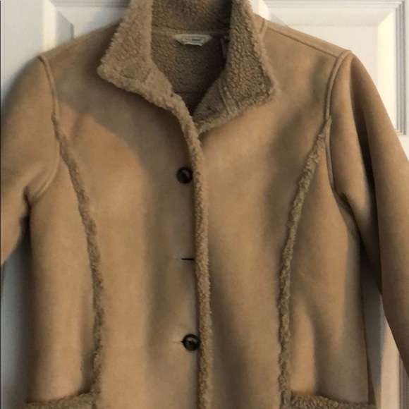 Gently used LL Bean wool coat. - Picture 2 of 6